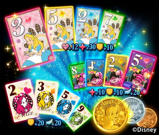 画像集#001のサムネイル/「ディズニー マジシャン・クロニクル」で「ふしぎの国のアリス」のイベント開催