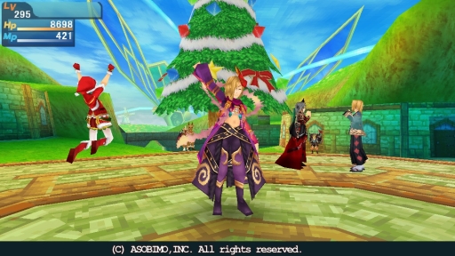 画像ギャラリー No.006のサムネイル画像 / 「セレスアルカ」でクリスマスイベント。期間限定マップ「マリクスの雪原」が公開