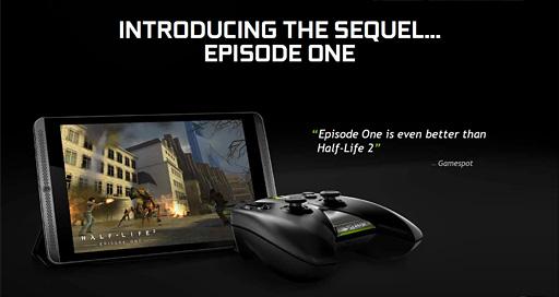 ������#005�Υ���ͥ���/��SHIELD Tablet�פؤ�Android 5.0�ۿ����Ϥ�11����Ƿ��ꡣ��HL2��EP1�פΰܿ��ȥ�����Υ���饤�󥹥ȥ꡼�ߥ󥰥����ӥ����Ϥ�ȯɽ�����