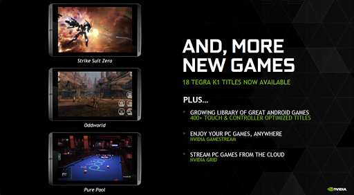 ������#006�Υ���ͥ���/��SHIELD Tablet�פؤ�Android 5.0�ۿ����Ϥ�11����Ƿ��ꡣ��HL2��EP1�פΰܿ��ȥ�����Υ���饤�󥹥ȥ꡼�ߥ󥰥����ӥ����Ϥ�ȯɽ�����