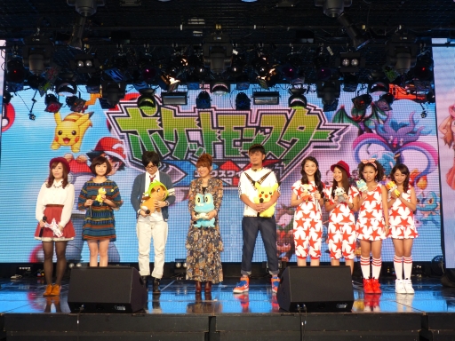 Tvアニメ ポケットモンスター ｘｙ 先行試写会イベントの模様をレポート サトシ役の松本梨香さんらキャスト陣や主題歌を歌う遊助さんなどが登場