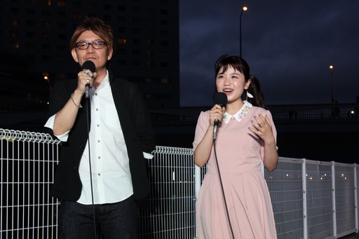 画像ギャラリー No.003のサムネイル画像 / 横浜にバハムート襲来! FF30周年企画,「FFXIV」プロジェクションマッピング映像のリハーサル上映会をレポート