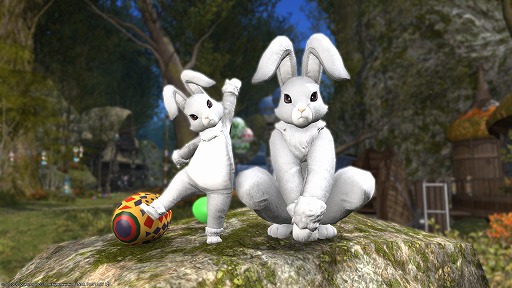 画像ギャラリー No.003のサムネイル画像 / 「ファイナルファンタジーXIV」,期間限定イベント“エッグハント”がスタート。ウサギになりきれるアイテムが登場
