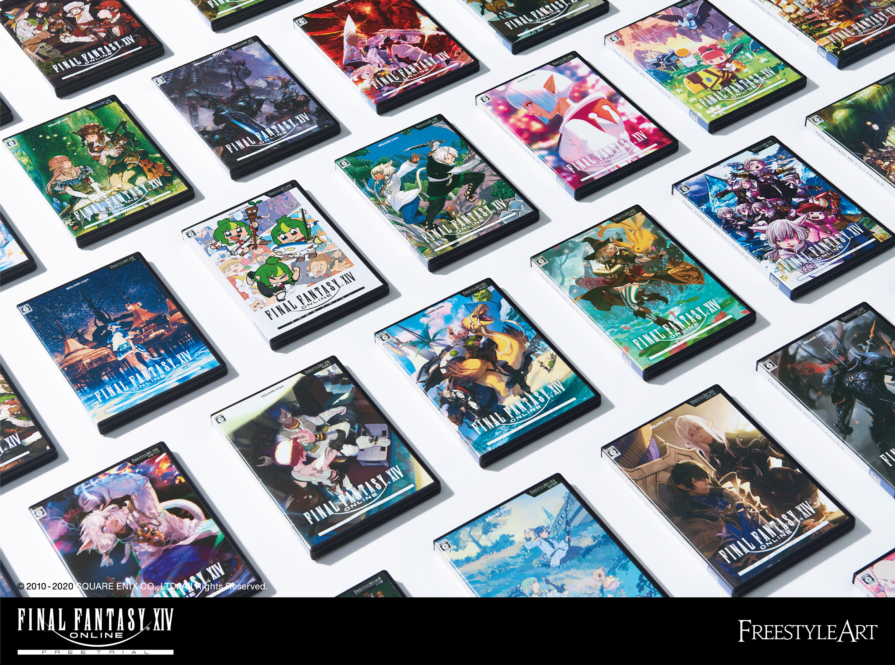 ファイナルファンタジーxiv 特装ジャケットの無料配布イベントが渋谷駅で開催 真島ヒロ氏 浅野いにお氏 大川ぶくぶ氏など32名の著名作家が参加
