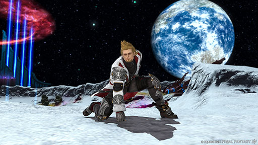 画像ギャラリー No.003のサムネイル画像 / 「FFXIV」に側車付き魔導二輪車やヒーロー気分を味わえるエモートなどが登場。ファンフェスティバルの開催記念アイテムが販売開始