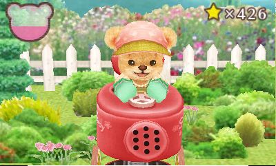 画像ギャラリー No.003のサムネイル画像 / 「クマ・トモ」ダウンロード版が6月20日発売。庭で可愛い植物を育てる「ガーデニング」やミニゲームとして楽しめる「料理」などが公開に