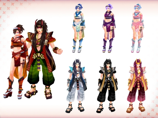 画像ギャラリー No.002のサムネイル画像 / 「鬼斬」,9月17日のアップデートで歌舞伎&女忍者アバターの新色が追加