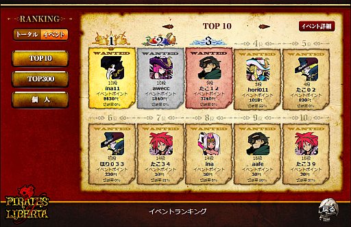 ꡼ No.002Υͥ / Pirates of Liberta׹ڷʤǤ󥭥󥰥٥Ȥ29˳