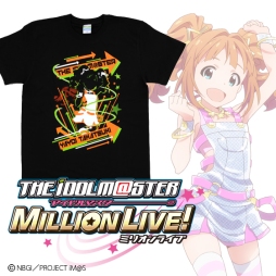 画像集#002のサムネイル/「アイマス」星井美希の“VIVID SHADOW Tシャツ”など,新グッズ計7製品の予約受付が開始