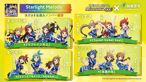 画像ギャラリー No.006のサムネイル画像 / 相模原市と「アイドルマスター ミリオンライブ!」のコラボキャンペーンが開始に。“空と宇宙(ソラ)”をテーマにアイデアを募集