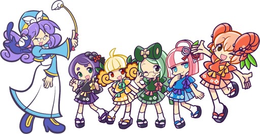 画像ギャラリー No.001のサムネイル画像 / 「ぷよぷよ!!クエスト」限定“ふりそでのリデル”が登場するイベントを明日開始