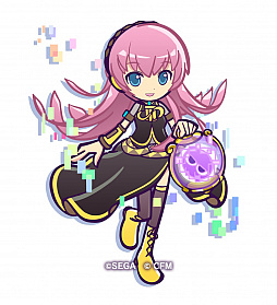 ぷよぷよ クエスト 初音ミク コラボで登場する 巡音ルカ の描き下ろしイラストを先行公開