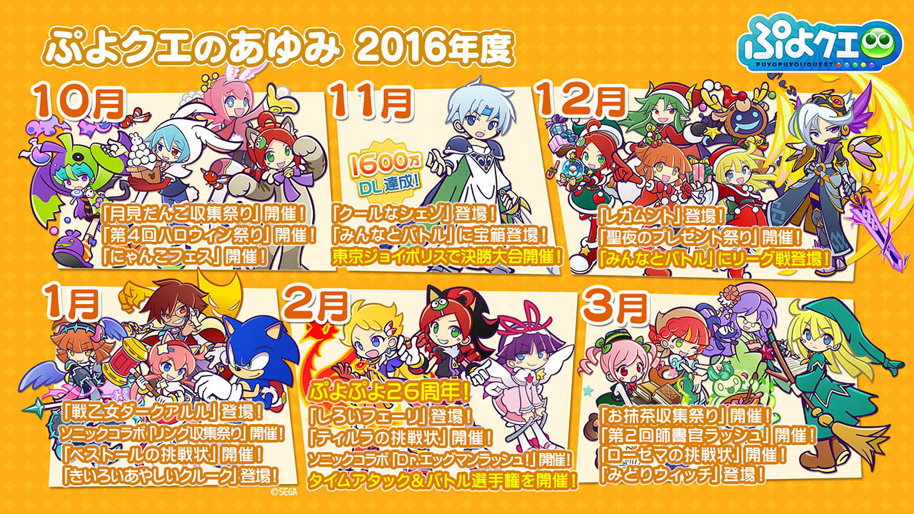 画像集 014 ぷよぷよ クエスト がアニメ Bleach とコラボ 最新情報が発表され