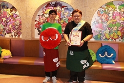 画像ギャラリー No.001のサムネイル画像 / プレイヤー考案メニュー&復刻メニューも加わった「ぷよクエカフェ 2018」がオープン。メディア向け試食会をレポート