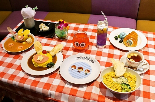 画像ギャラリー No.009のサムネイル画像 / プレイヤー考案メニュー&復刻メニューも加わった「ぷよクエカフェ 2018」がオープン。メディア向け試食会をレポート