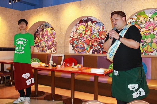 画像ギャラリー No.031のサムネイル画像 / プレイヤー考案メニュー&復刻メニューも加わった「ぷよクエカフェ 2018」がオープン。メディア向け試食会をレポート