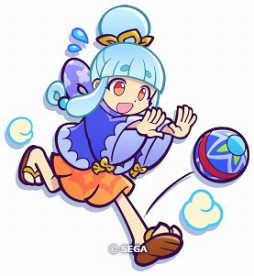 画像ギャラリー No.001のサムネイル画像 / 「ぷよぷよ!!クエスト」,★7へんしんキャラとして新ぷよ使い「ツムギ」が登場
