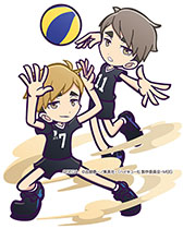 画像ギャラリー No.013のサムネイル画像 / 「ぷよぷよ!!クエスト」とアニメ「ハイキュー!!」コラボ第2弾が開幕。稲荷崎高校のメンバーたちが録り下ろしボイス付きで新登場