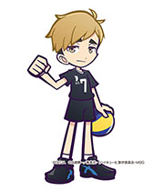 画像ギャラリー No.025のサムネイル画像 / 「ぷよぷよ!!クエスト」とアニメ「ハイキュー!!」コラボ第2弾が開幕。稲荷崎高校のメンバーたちが録り下ろしボイス付きで新登場