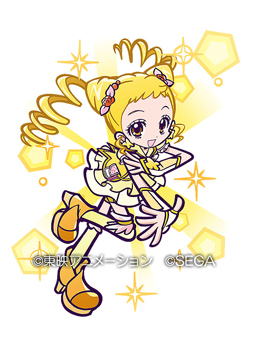 画像ギャラリー No.008のサムネイル画像 / 「ぷよクエ」×「Yes!プリキュア5GoGo!」インタビュー。キュアドリームたちがコラボでゴーゴー!