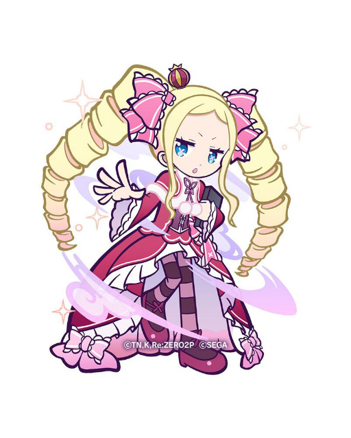 画像ギャラリー No.009のサムネイル画像 / 「ぷよクエ」×アニメ「リゼロ」登場キャラのイラストとスキルが公開に