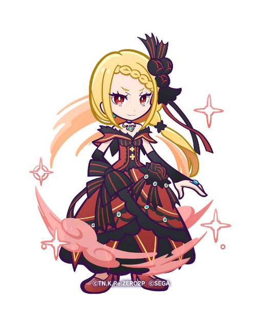 画像ギャラリー No.022のサムネイル画像 / 「ぷよクエ」×アニメ「リゼロ」登場キャラのイラストとスキルが公開に