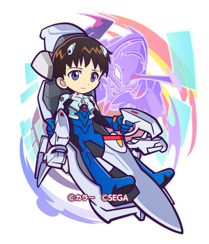 画像ギャラリー No.005のサムネイル画像 / 「ぷよクエ」,コラボ衣装をまとったぷよクエキャラも新登場する“エヴァ”コラボ第2弾を開始