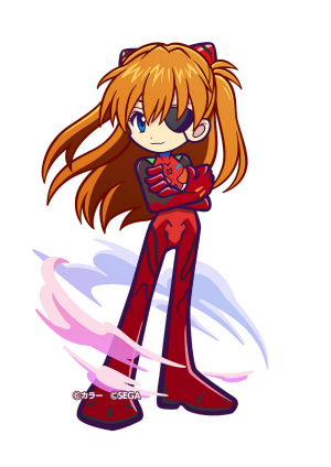 画像ギャラリー No.009のサムネイル画像 / 「ぷよクエ」,コラボ衣装をまとったぷよクエキャラも新登場する“エヴァ”コラボ第2弾を開始