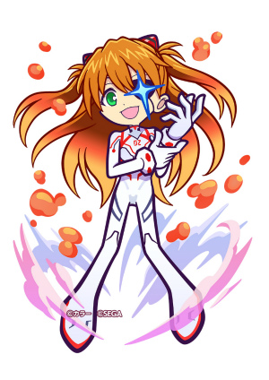 画像ギャラリー No.010のサムネイル画像 / 「ぷよクエ」,コラボ衣装をまとったぷよクエキャラも新登場する“エヴァ”コラボ第2弾を開始