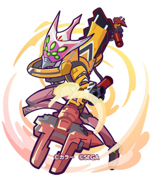 画像ギャラリー No.018のサムネイル画像 / 「ぷよクエ」,コラボ衣装をまとったぷよクエキャラも新登場する“エヴァ”コラボ第2弾を開始