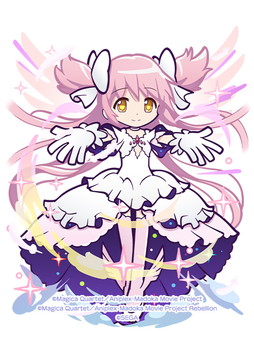 画像ギャラリー No.002のサムネイル画像 / 「ぷよクエ」×「劇場版 魔法少女まどか☆マギカ」コラボレポート。とくもりチェンジできる“アルティメットまどか”と“悪魔ほむら”が登場