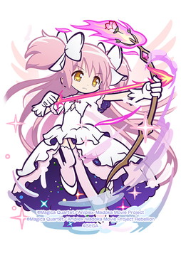 画像ギャラリー No.012のサムネイル画像 / 「ぷよクエ」×「劇場版 魔法少女まどか☆マギカ」コラボレポート。とくもりチェンジできる“アルティメットまどか”と“悪魔ほむら”が登場