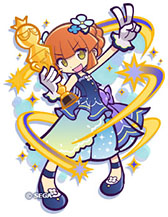 画像ギャラリー No.003のサムネイル画像 / 「ぷよクエ」,11周年記念人気投票で「あお属性」1位のアルル,2位のシグが特別衣装で登場