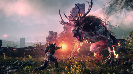 13 オープンワールドとなった The Witcher 3 Wild Hunt のマップは前作比35倍の広さに 会場でライブデモを見てきた