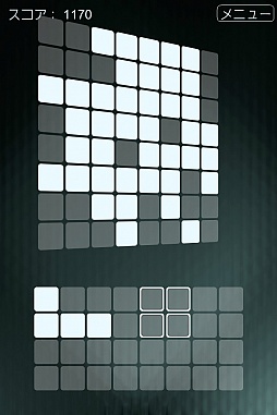 画像ギャラリー No.002のサムネイル画像 / テトリス風パズルゲーム「ドップ◆トリックス」,AppStoreとGooglePlayに登場