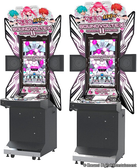 画像集#003のサムネイル/「SOUND VOLTEX II」が「博麗神社例大祭」に出展。新曲を先行プレイ可能