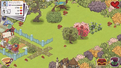 画像ギャラリー No.009のサムネイル画像 / ワンダーランドでアリスと不思議なお茶会を。iOS向け箱庭型育成ゲーム「アリスの不思議なティーパーティー」を紹介する「(ほぼ)日刊スマホゲーム通信」第276回