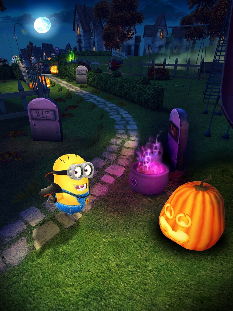 画像集 001 Android版 怪盗グルーのミニオンラッシュ ハロウィンアップデートを実施
