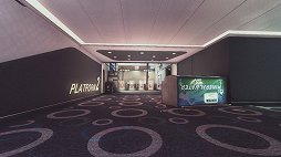 画像ギャラリー No.014のサムネイル画像 / 「攻殻機動隊S.A.C. ONLINE」のアップデート情報を伝えるべく,公安9課オペレーター姿のグラビアアイドル・忍野さらさんが編集部にやって来た