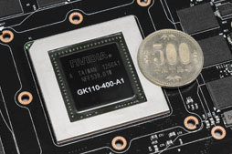 画像ギャラリー No.031のサムネイル画像 / 「GeForce GTX TITAN」登場。500円玉より大きなモンスターGPUの“性能以外”を徹底解説