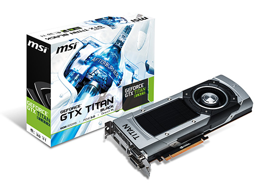 画像集#001のサムネイル/約14万円のGTX TITAN Black搭載カードが2月26日にMSIから発売