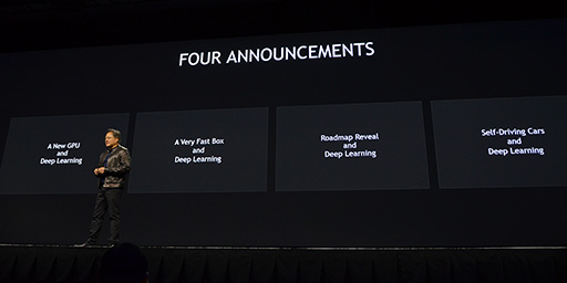 ꡼ No.003 | GTC 2015GPUؽAIʹ֤긭롩 NVIDIA CEOˤGTC 2015Ĵֱݡ