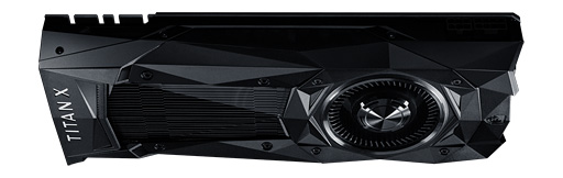 画像集 No.005のサムネイル画像 / NVIDIA，Pascal世代の新GPU「TITAN X」を発表。製品名から「GeForce」表記が外れた最上位モデルは，シェーダプロセッサ3584基を集積