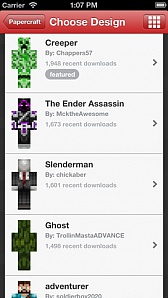 57 Digital Minecraft のペーパークラフトが作成できるiosアプリ Minecraft Papercraft Studio をリリース