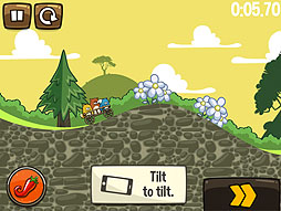 画像ギャラリー No.004のサムネイル画像 / 陽気なリスたちと限界までドライブ! iOS向け物理アクションレース「Noble Nutlings」を紹介する「(ほぼ)日刊スマホゲーム通信」第183回