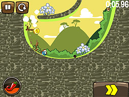 画像ギャラリー No.006のサムネイル画像 / 陽気なリスたちと限界までドライブ! iOS向け物理アクションレース「Noble Nutlings」を紹介する「(ほぼ)日刊スマホゲーム通信」第183回