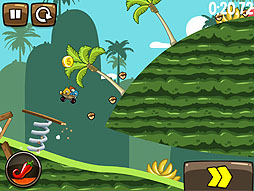 画像ギャラリー No.007のサムネイル画像 / 陽気なリスたちと限界までドライブ! iOS向け物理アクションレース「Noble Nutlings」を紹介する「(ほぼ)日刊スマホゲーム通信」第183回