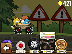 画像ギャラリー No.010のサムネイル画像 / 陽気なリスたちと限界までドライブ! iOS向け物理アクションレース「Noble Nutlings」を紹介する「(ほぼ)日刊スマホゲーム通信」第183回