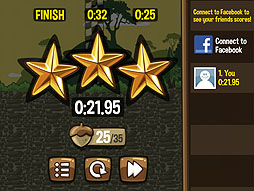 画像ギャラリー No.013のサムネイル画像 / 陽気なリスたちと限界までドライブ! iOS向け物理アクションレース「Noble Nutlings」を紹介する「(ほぼ)日刊スマホゲーム通信」第183回