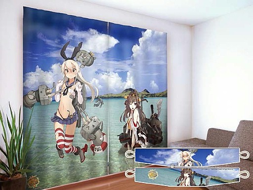 艦隊これくしょん」のカーテン第2弾が発売決定。コミケ会場限定商品も